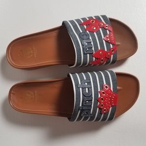 Cole Haan "Pinch Me" Slide Sandals